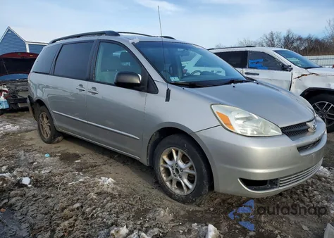 2004 Toyota Sienna Le из США, поврежденный, VIN 5TDBA23CX4S016779